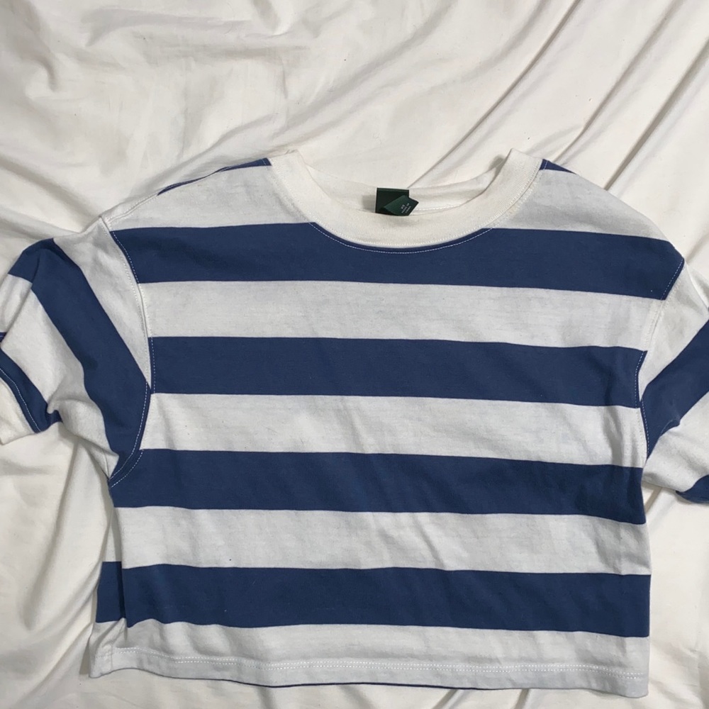 Striped Crop Top